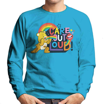 Care Bears Unlock The Magic Care Out Loud Men's Sweatshirt