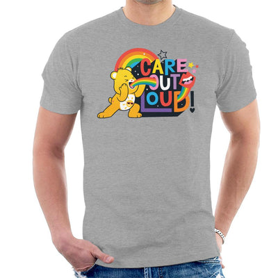 Care Bears Unlock The Magic Care Out Loud Men's T-Shirt