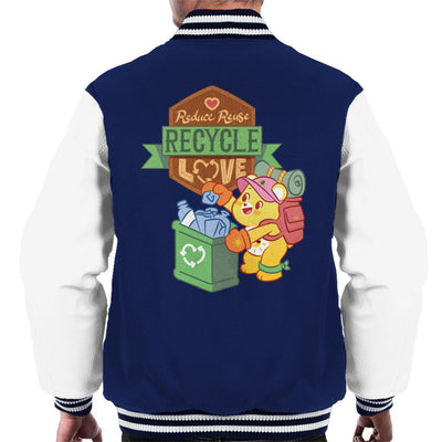 Care Bears Unlock The Magic Reduce Reuse Recycle Love Men's Varsity Jacket