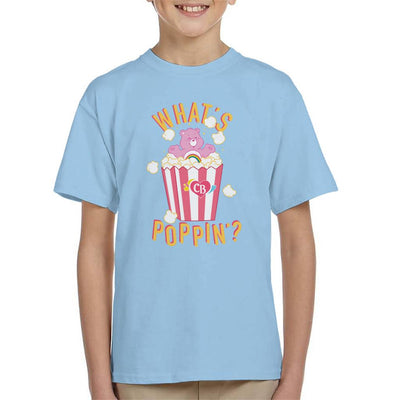 Care Bears Cheer Bear Whats Poppin Kid's T-Shirt