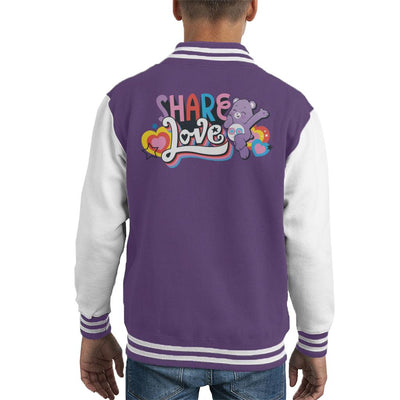 Care Bears Unlock The Magic Share Love Kid's Varsity Jacket