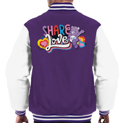 Care Bears Unlock The Magic Share Love Men's Varsity Jacket