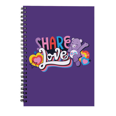 Care Bears Unlock The Magic Share Love Spiral Notebook