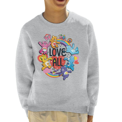 Care Bears Unlock The Magic Love All Kid's Sweatshirt