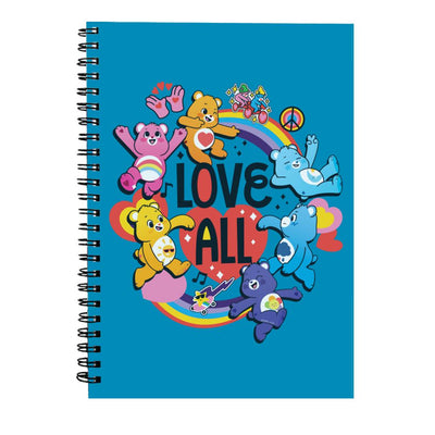 Care Bears Unlock The Magic Love All Spiral Notebook