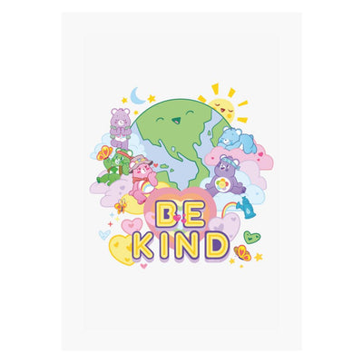 Care Bears Unlock The Magic Be Kind On Earth A4 Print