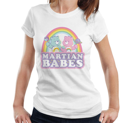 Care Bears Cheer Bear And Wish Bear Martian Babes Women's T-Shirt