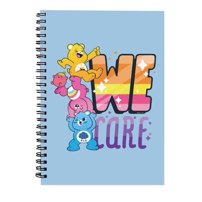 Care Bears Unlock The Magic We Care Spiral Notebook