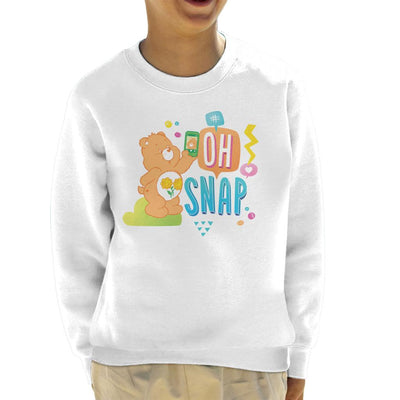 Care Bears Friend Bear Oh Snap Kid's Sweatshirt