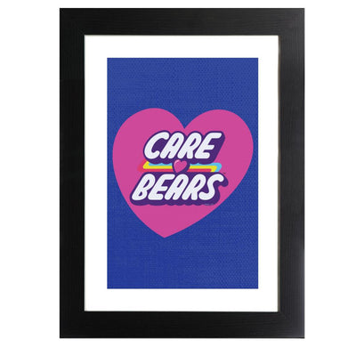 Care Bears Unlock The Magic Pink Heart Framed Print