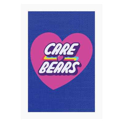 Care Bears Unlock The Magic Pink Heart A4 Print
