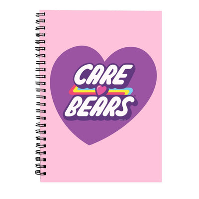 Care Bears Unlock The Magic Purple Heart Spiral Notebook