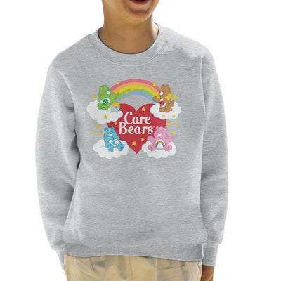 Care Bears On Clouds Kid's Sweatshirt