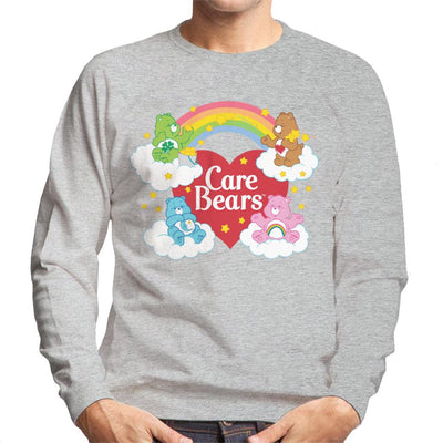 Care Bears On Clouds Men's Sweatshirt