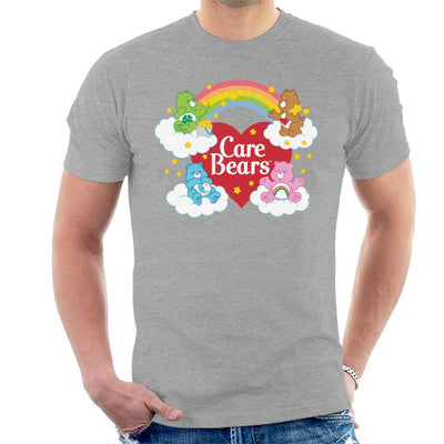 Care Bears On Clouds Men's T-Shirt