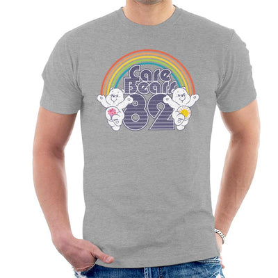 Care Bears 82 Rainbow Funshine Bear And Share Bear Men's T-Shirt