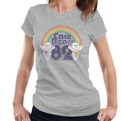 Care Bears 82 Rainbow Funshine Bear And Share Bear Women's T-Shirt