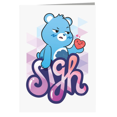 Care Bears Unlock The Magic Grumpy Bear Sigh Greeting Card