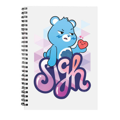 Care Bears Unlock The Magic Grumpy Bear Sigh Spiral Notebook