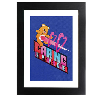 Care Bears Unlock The Magic Caring Is My Superpower Framed Print