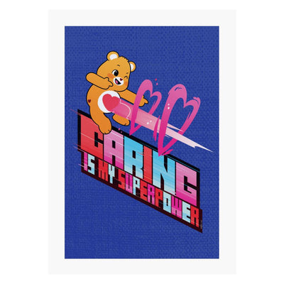 Care Bears Unlock The Magic Caring Is My Superpower A4 Print