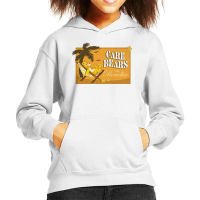 Care Bears Funshine Bear In Paradise Kid's Hooded Sweatshirt