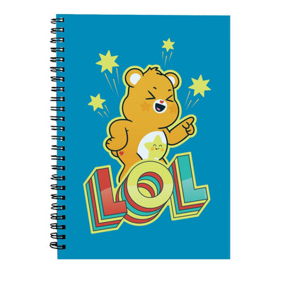 Care Bears Unlock The Magic Funshine Bear Lol Spiral Notebook
