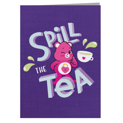 Care Bears Unlock The Magic Spill The Tea Greeting Card