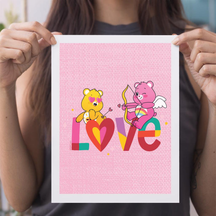 Unlock The Magic Love Arrows A4 Print-Care Bears Store