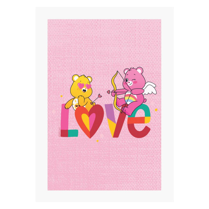 Unlock The Magic Love Arrows A4 Print-Care Bears Store
