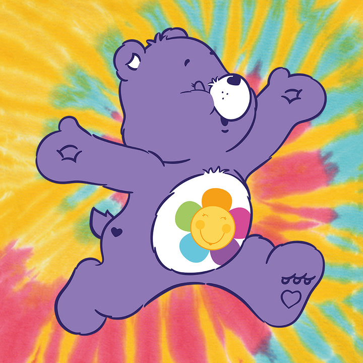 Harmony Bear Tie Dye Men's T-Shirt-Care Bears Store