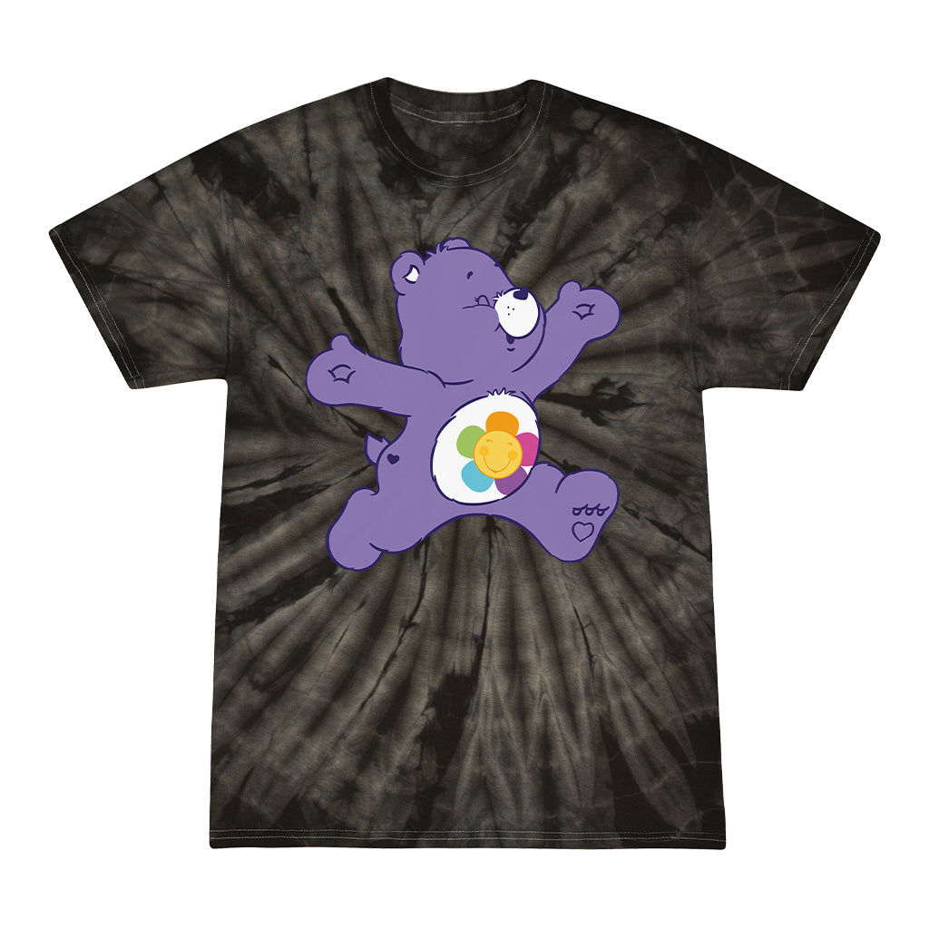 Harmony Bear Tie Dye Men's T-Shirt-Care Bears Store