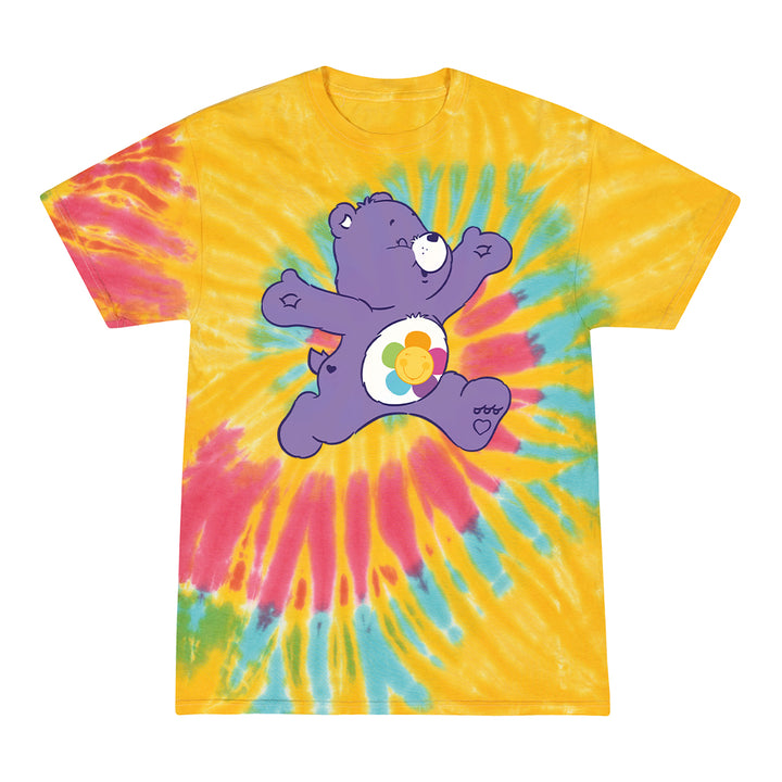 Harmony Bear Tie Dye Men's T-Shirt-Care Bears Store