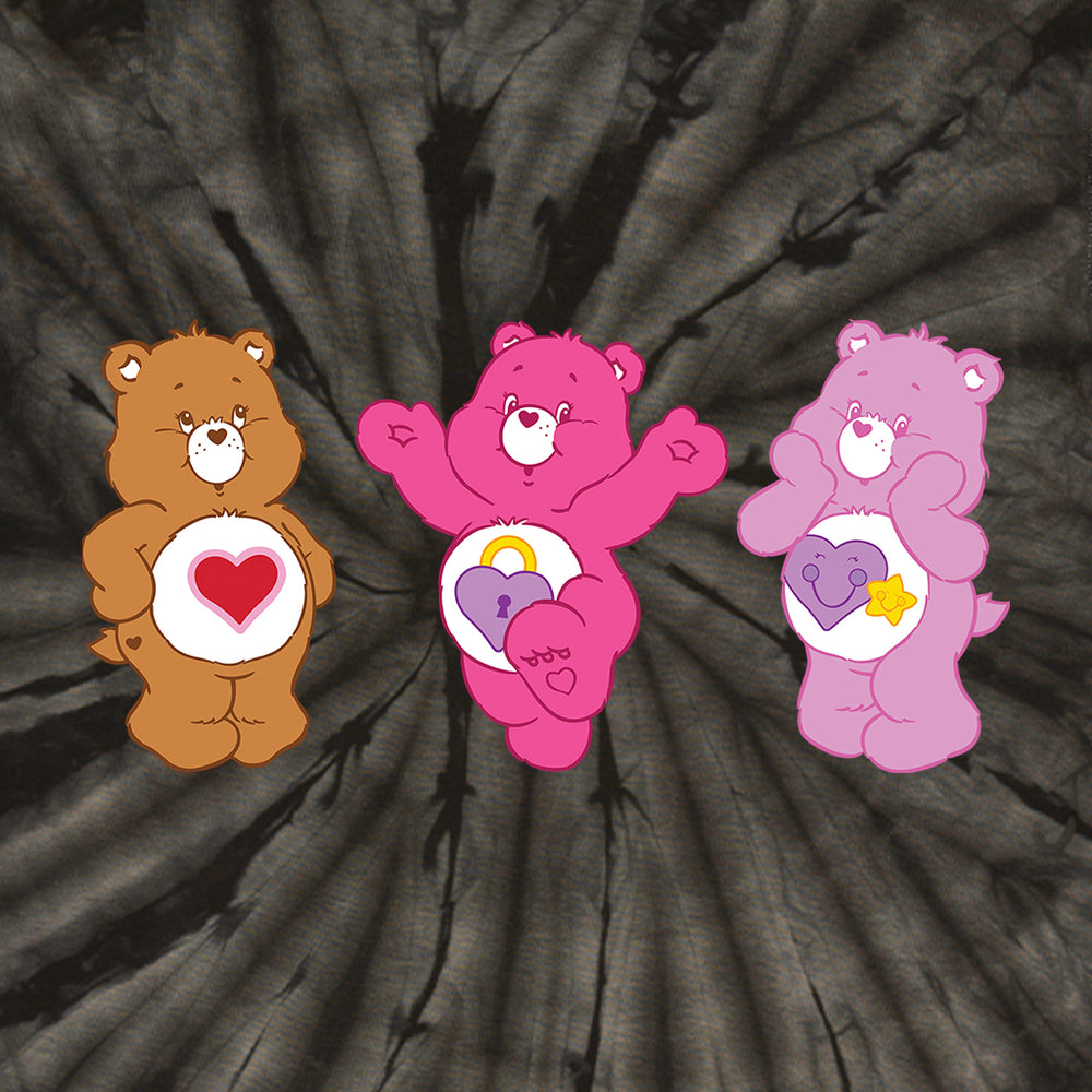 Tenderheart and Friends Tie Dye Women's T-Shirt-Care Bears Store