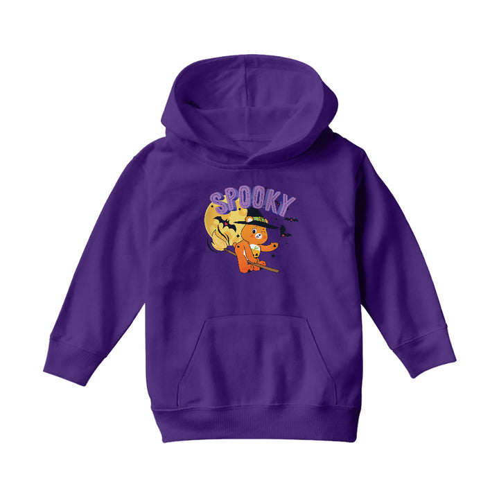 Halloween Spooky Kids Hooded Sweatshirt-Care Bears Store