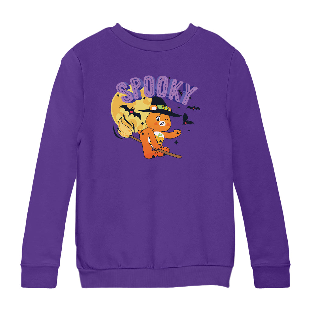 Halloween Spooky Kids Sweatshirt-Care Bears Store