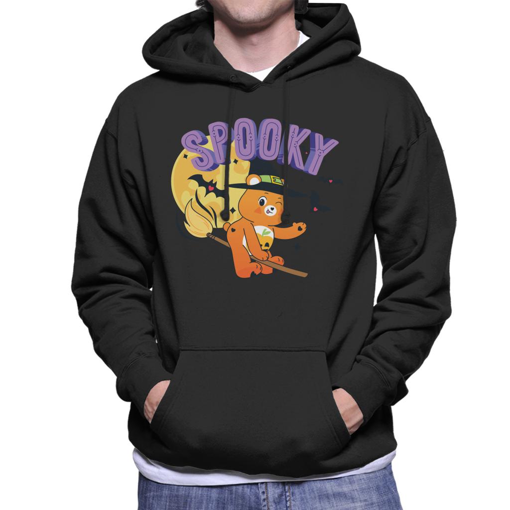 Halloween Spooky Men's Hooded Sweatshirt-Care Bears Store