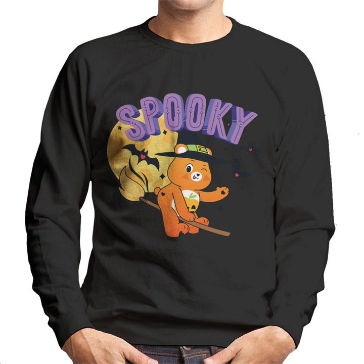 Halloween Trick Or Sweet Bear Spooky Men's Sweatshirt-Care Bears Store