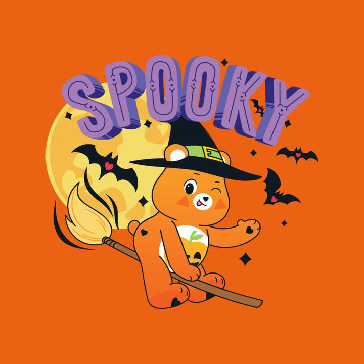 Halloween Trick Or Sweet Bear Spooky Kids T-Shirt-Care Bears Store