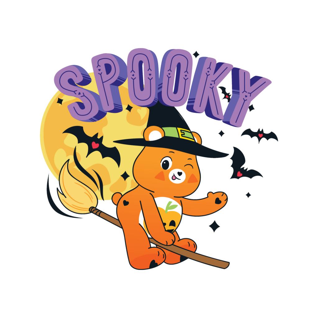 Halloween Spooky Men's Hooded Sweatshirt-Care Bears Store