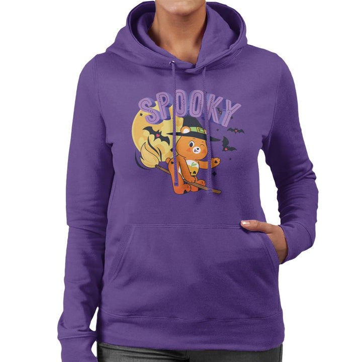 Halloween Spooky Women's Hooded Sweatshirt-Care Bears Store