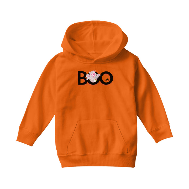 Halloween Boo Kids Hooded Sweatshirt-Care Bears Store