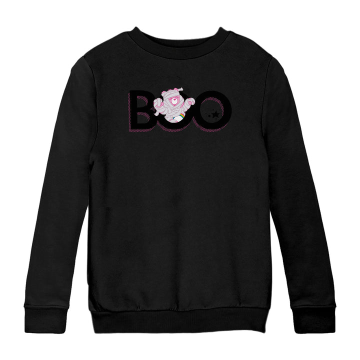 Halloween Boo Kids Sweatshirt-Care Bears Store