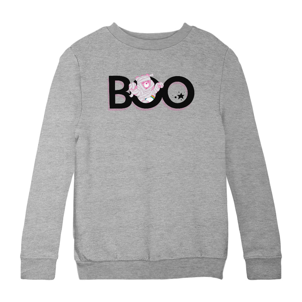 Halloween Boo Kids Sweatshirt-Care Bears Store