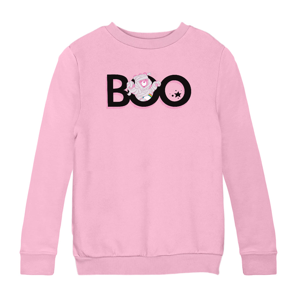 Halloween Boo Kids Sweatshirt-Care Bears Store