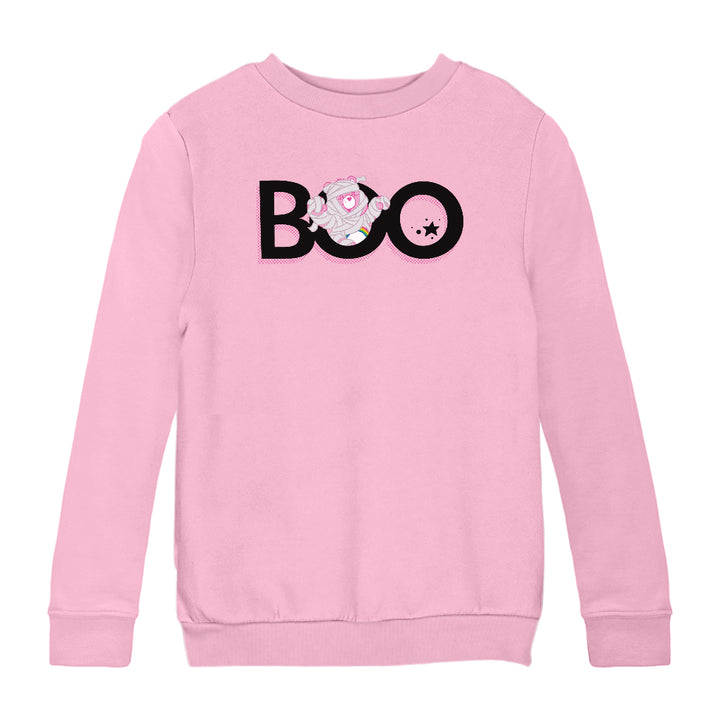 Halloween Boo Kids Sweatshirt-Care Bears Store