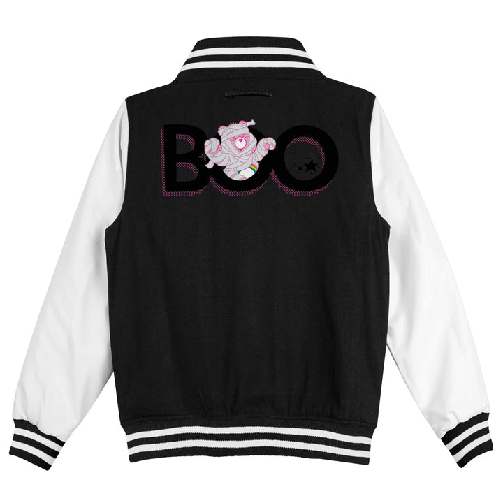Halloween Boo Kids Varsity Jacket-Care Bears Store