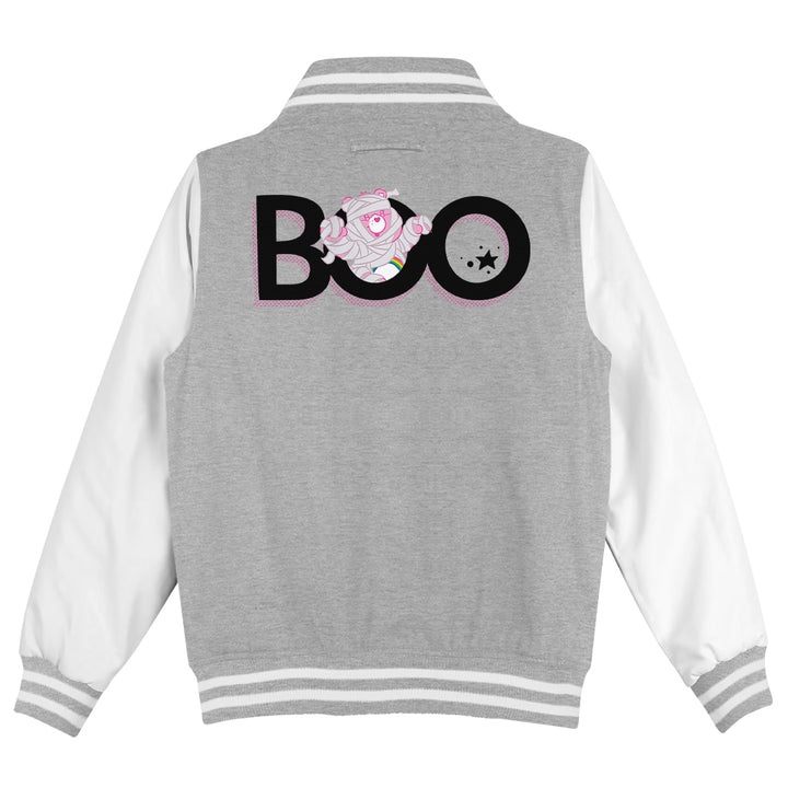 Halloween Boo Kids Varsity Jacket-Care Bears Store