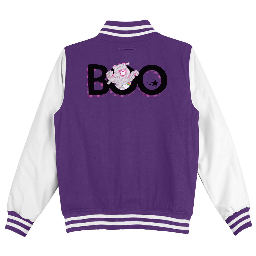 Halloween Boo Men's Varsity Jacket-Care Bears Store