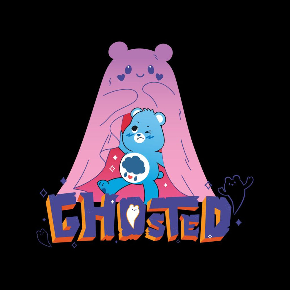 Halloween Grumpy Bear Ghosted Men's Sweatshirt-Care Bears Store